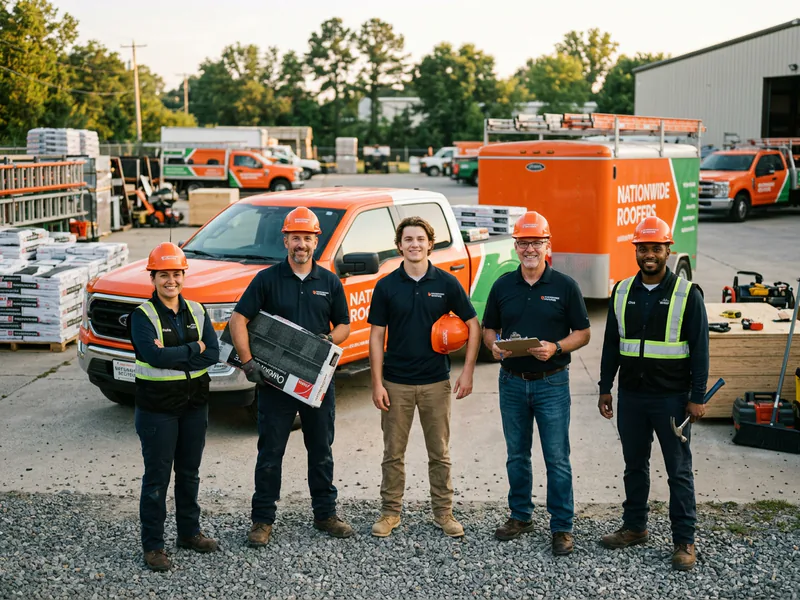 Natiowide Roofers - roof installation in Lafayette near me